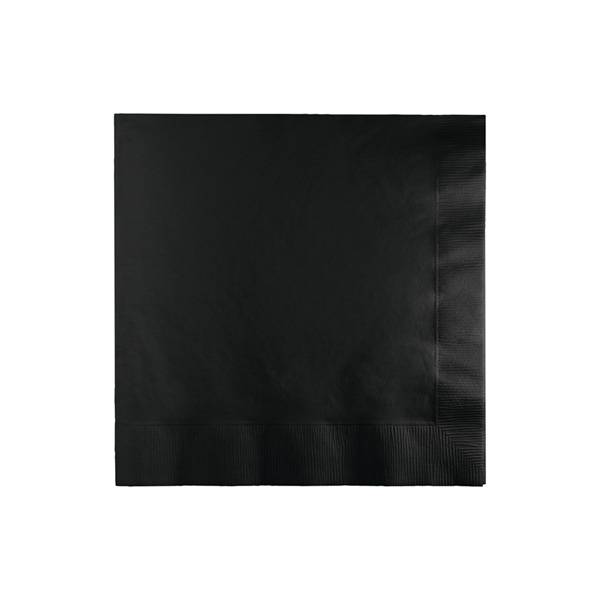 黑色午餐纸餐巾-50/CS